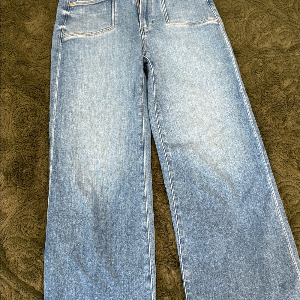 PAIGE Anessa Light Blue Flare Jeans